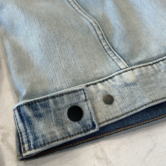 Athleta Double Time Denim Jacket Women’s Small - Picture 9 of 16